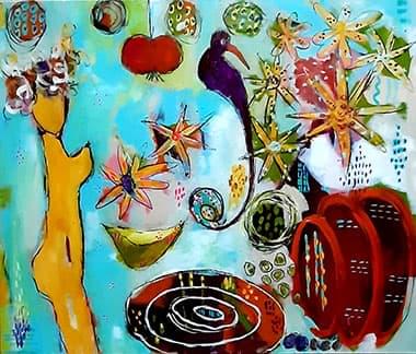 Bild gemalt von Eva Retzmann