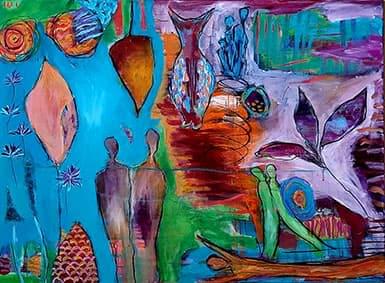 Bild gemalt von Eva Retzmann