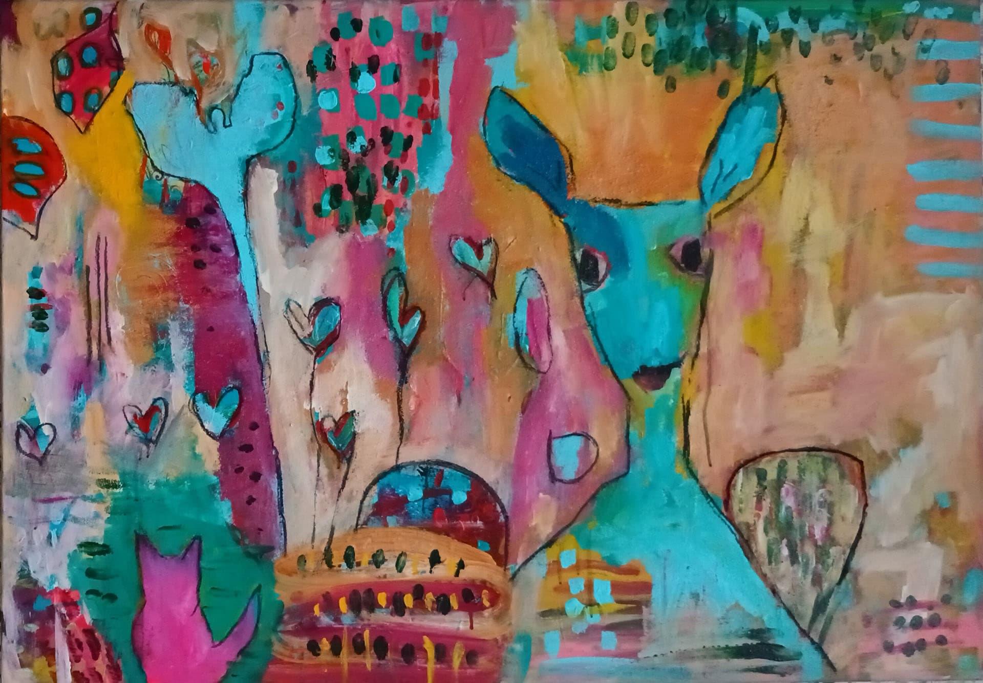 Bild gemalt von Eva Retzmann