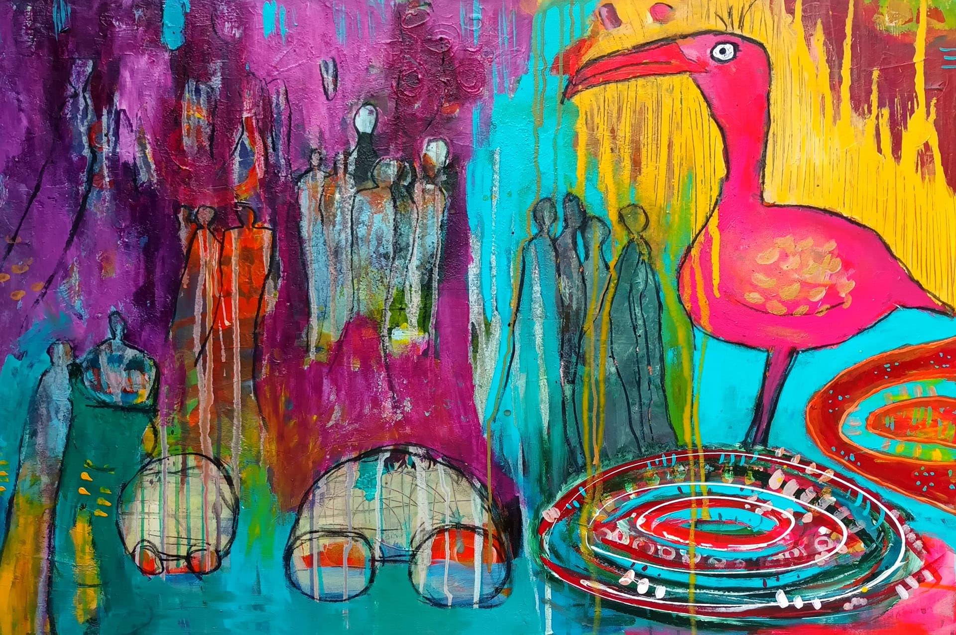 Bild gemalt von Eva Retzmann