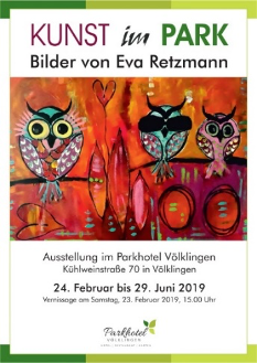 Bilder Ausstellung von Eva Retzmann in Völklingen